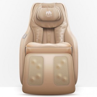 Momoda Smart Relaxing Massage Chair Brown Leather