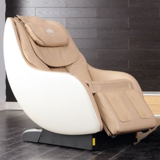 Momoda Smart Relaxing Massage Chair Beige Leather