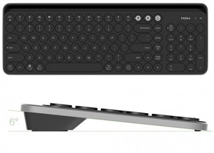 Miwu Bluetooth Keyboard Black