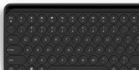 Miwu Bluetooth Keyboard Black