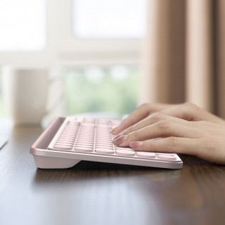Miwu Bluetooth Keyboard Pink