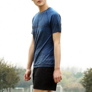 RunMi 90 Points Men`s T-shirt Blue Size XL