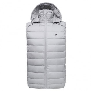 Uleemark Down Sweater Vest L Gray