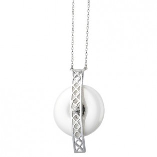 Amazfit Li An Xin Bridge Pendant Necklace Silver