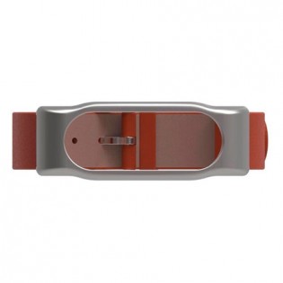 Xiaomi Mi Band 2 MiJobs Leather Strap Brown/Silver
