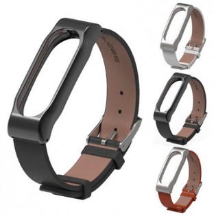 Xiaomi Mi Band 2 MiJobs Leather Strap Black/Black