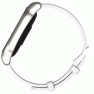 Xiaomi Mi Band 2 MiJobs Leather Strap White/Silver