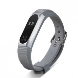 Xiaomi Mi Band 2 Silicone Strap Gray/Silver