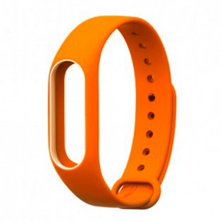 Xiaomi Mi Band 2 Silicone Strap Orange/White