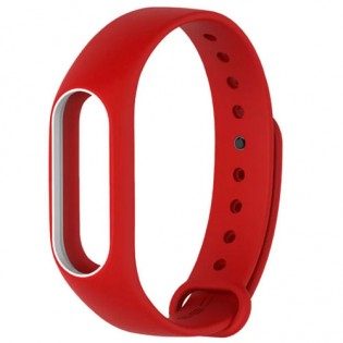 Xiaomi Mi Band 2 Silicone Strap Red/White
