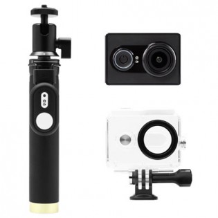 Yi Action Camera Black Travel Kit