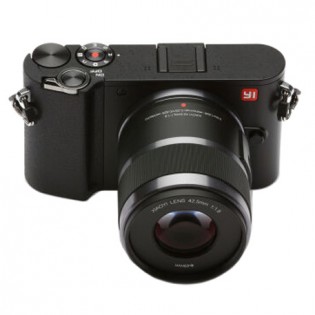 Yi M1 Mirrorless Digital Camera Prime Lens Chinese Version Black