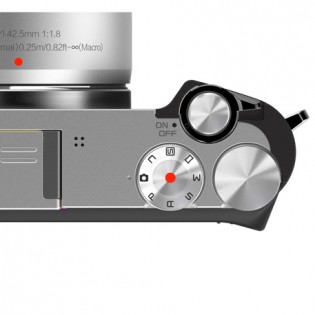 Yi M1 Mirrorless Digital Camera Prime Lens Chinese Version Silver