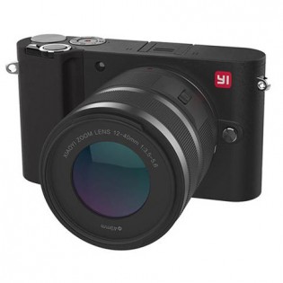 Yi M1 Mirrorless Digital Camera Zoom Lens Chinese Version Black