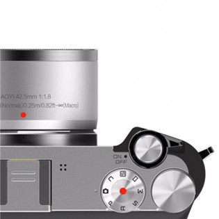 Yi M1 Mirrorless Digital Camera Zoom Lens Chinese Version Silver