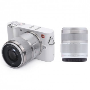 Yi M1 Mirrorless Digital Camera Zoom Lens Chinese Version White