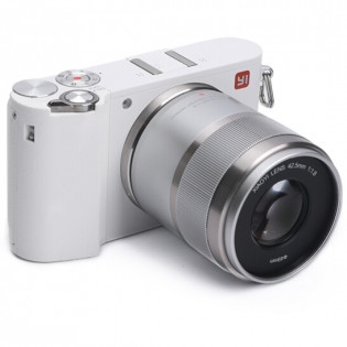 Yi M1 Mirrorless Digital Camera Prime Lens Chinese Version White