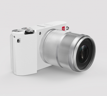 Yi M1 Mirrorless Digital Camera Dual Lens Chinese Version White