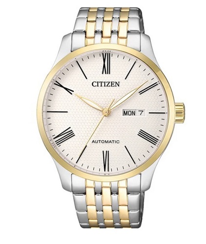 Citizen Automatic Two Tone GOLD STAINLESS STEEL NH8354-58AB Men's Watch