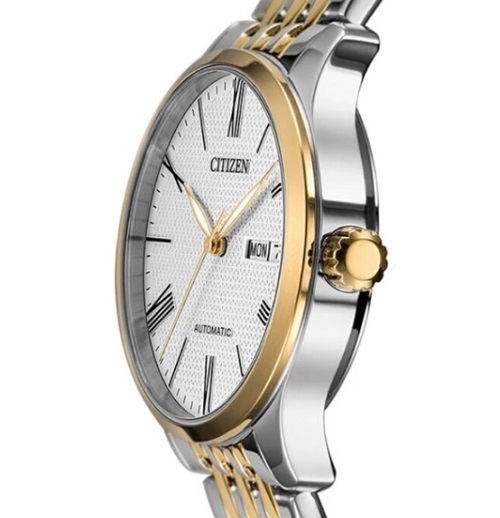 Citizen Automatic Two Tone GOLD STAINLESS STEEL NH8354-58AB Men's Watch