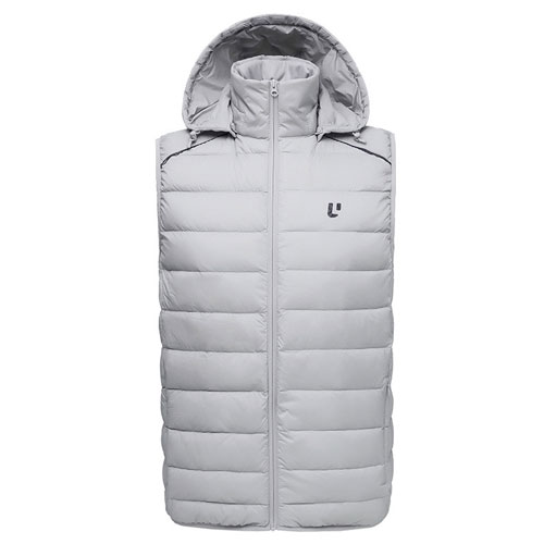 Uleemark Down Sweater Vest M Gray