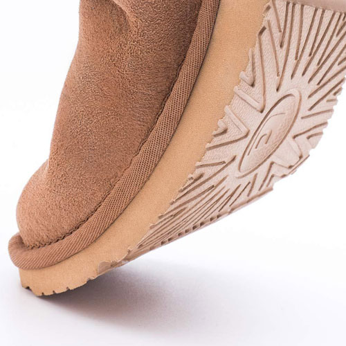 UREVO Casual Wool Boots Brown 40