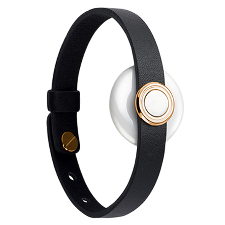 Amazfit Li An Xin Buckle Leather Wristband Gold/Black