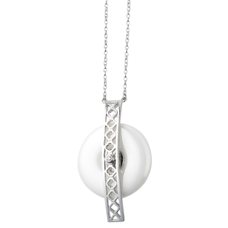 Amazfit Li An Xin Bridge Pendant Necklace Silver