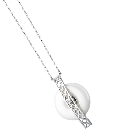 Amazfit Li An Xin Bridge Pendant Necklace Silver