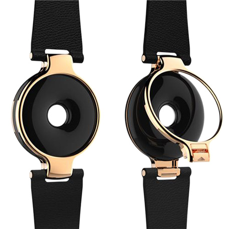 Amazfit Moon Beam Leather Wristband Black