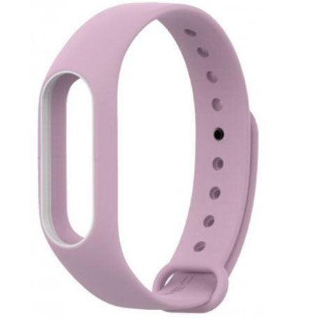 Xiaomi Mi Band 2 Silicone Strap Violet/White