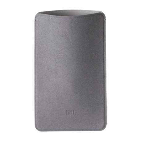 Xiaomi Mi Power Bank 5000mAh Microfiber Pouch Case Gray