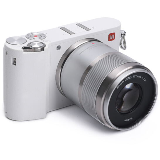 Yi M1 Mirrorless Digital Camera Prime Lens Chinese Version White