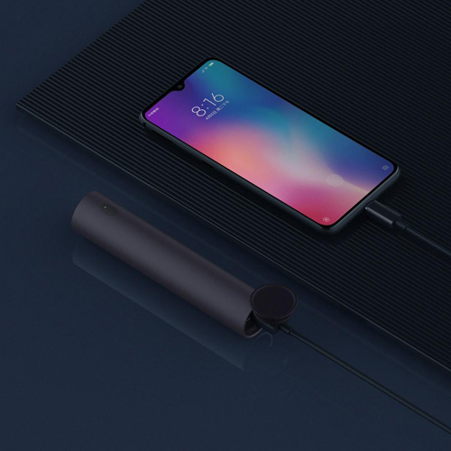 Xiaomi Zmi Portable Flashlight + Power Bank 3350 mAh Black (LPB03)